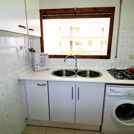 Apto En 2ª Linea De Playa Con Terraza, Wifi Y Parking Comunitario En Santa Margarita, - Es-258-67