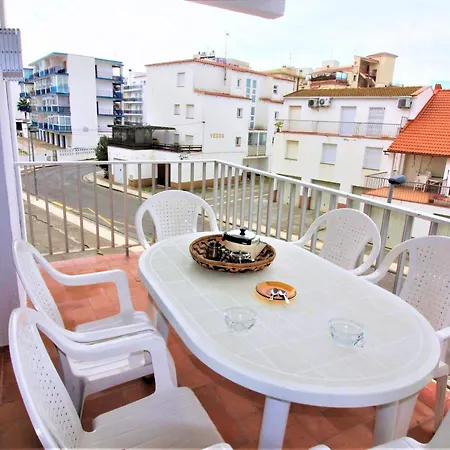 Apto En 2ª Linea De Playa Con Terraza, Wifi Y Parking Comunitario En Santa Margarita, - Es-258-67 Roses